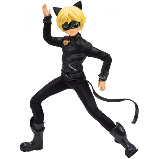 Papusa Cat Noir Buburuza Miraculous 30 cm