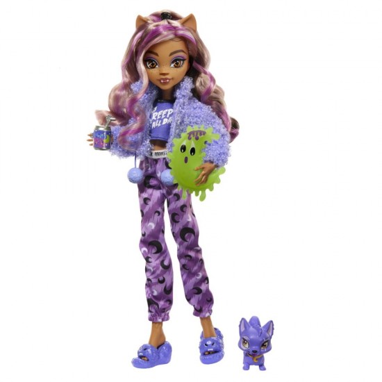 Papusa Monster High Creepover Party Clawdeen