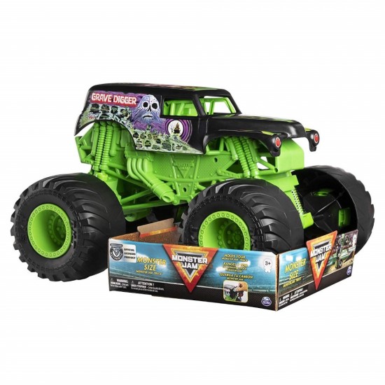 Masina Monster Jam RC Grave Digger scara 1:10