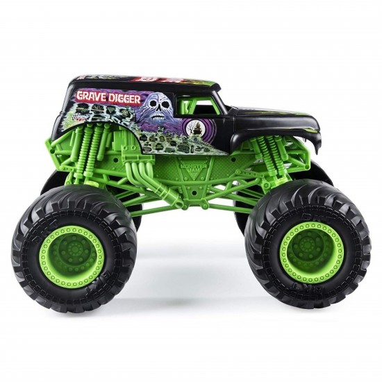 Masina Monster Jam RC Grave Digger scara 1:10