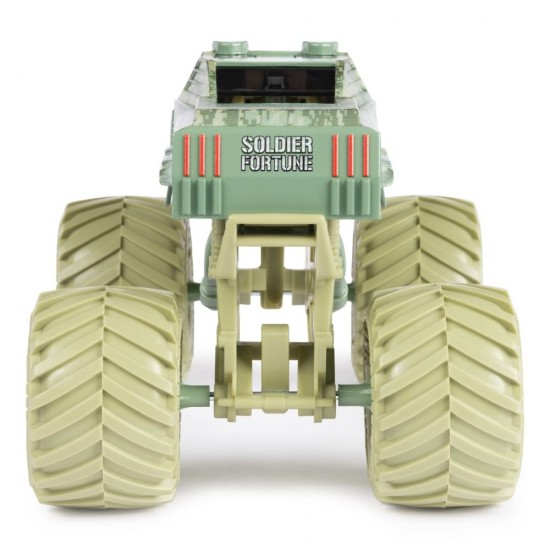 Masinuta metalica Monster Jam Soldier Fortune scara 1:24 Masinuta metalica Monster Jam Soldier Fortune scara 1:24