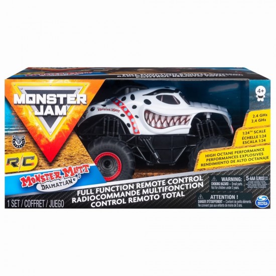 Masinuta RC Monster Jam Dalmatianul 1:24