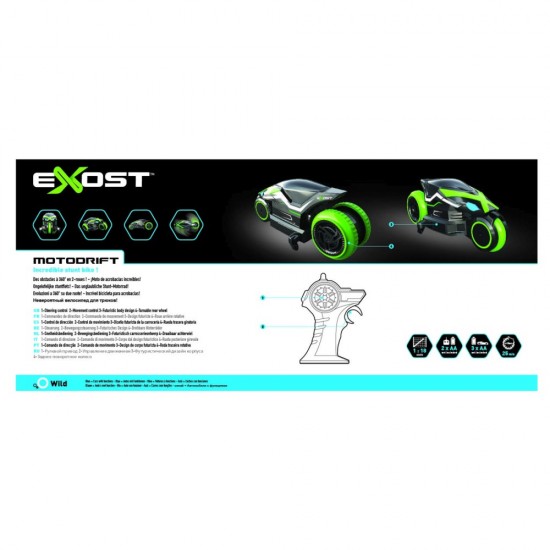 Motocicleta Drift Exost cu radiocomanda Silverlit