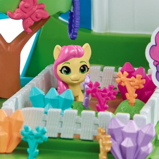 Set de joaca My Little Pony Mini World Magic Epic - Mini casuta luminoasa