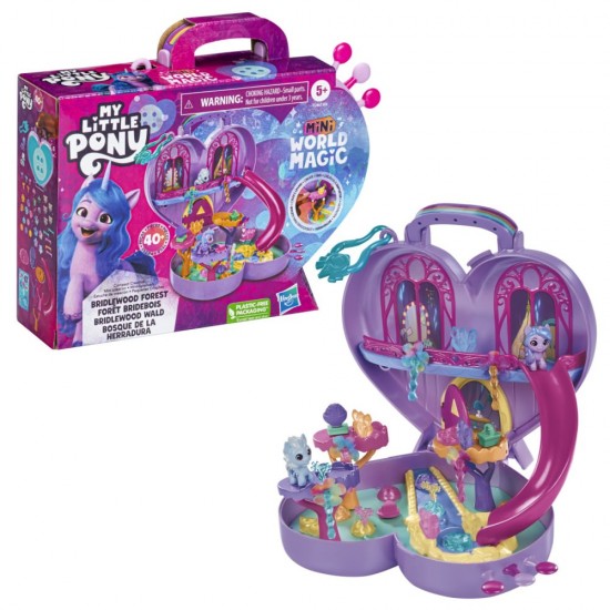 Set de joaca My Little Pony Mini World Magic Compact Creation - Padurea Bridlewood