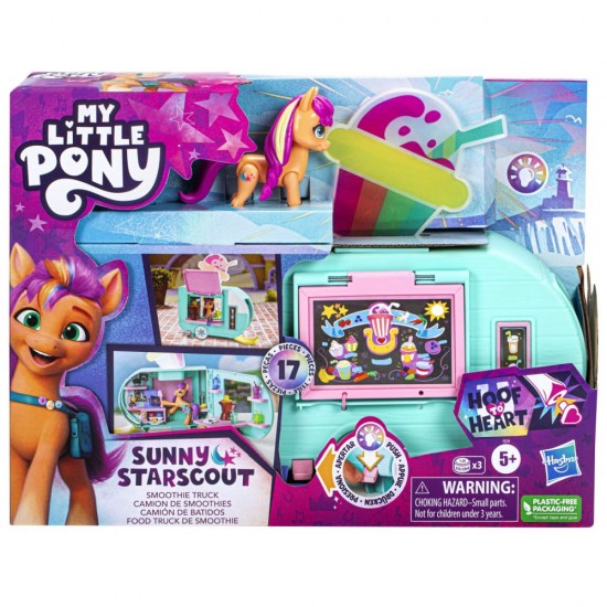 Set de joaca My Little Pony - Rulota de smoothie a lui Sunny Starscout