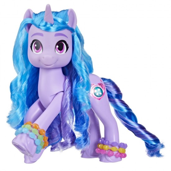 Figurina Izzy Moonbow My Little Pony See Your Sparkle 