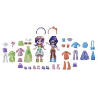 Set figurine My Little Pony Equestria Girls Twilight Sparkle si Princess Cadance