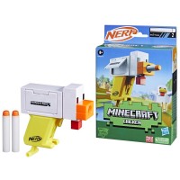 Blaster Nerf Minecraft Microshots Chicken