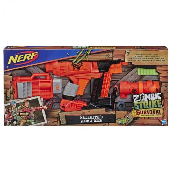 Nerf Zombie Nailbiter Zoom and Doom