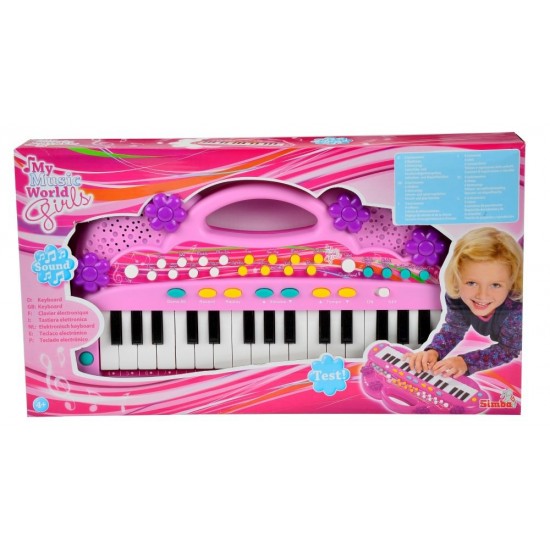 Orga muzicala My Music World Girls 39 cm