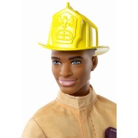 Papusa Ken Barbie Cariere - Pompier