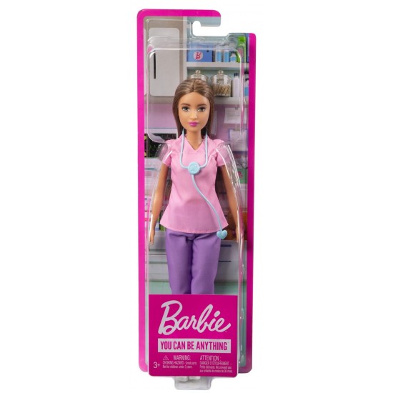 Papusa Barbie Cariere - Asistenta medicala satena