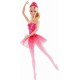 Papusa Barbie balerina cu costum roz