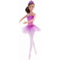 Papusa Barbie balerina cu costum violet