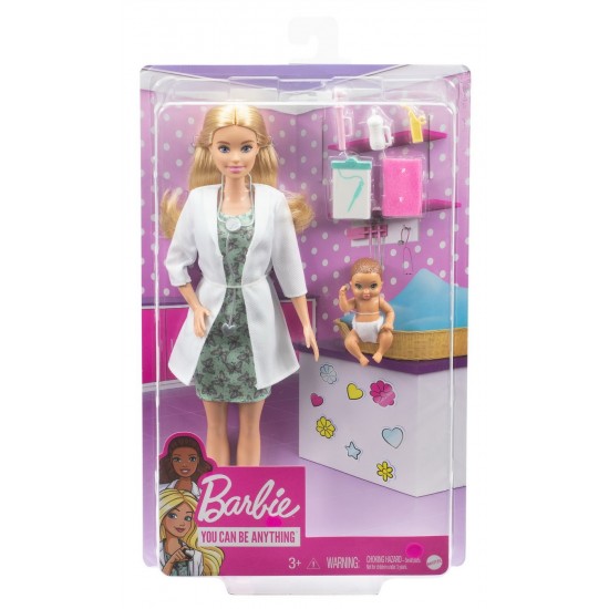 Papusa Barbie doctor pediatru