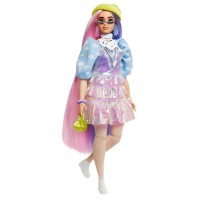 Papusa Barbie Extra Style Beanie