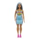 Papusa Barbie Fashionistas blonda cu top sport