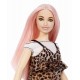 Papusa Barbie Fashionistas cu par roz