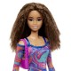 Papusa Barbie Fashionistas satena cu pistrui