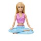 Papusa Barbie Made to Move blonda cu top mov