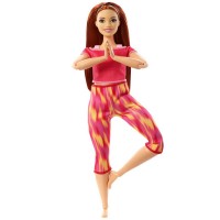 Papusa Barbie roscata in miscare cu 22 articulatii