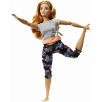 Papusa Barbie Made to Move cu 22 de articulatii - Meditation style