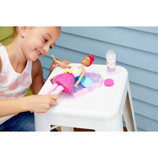Papusa Barbie Dreamtopia zana cu balonase de sapun