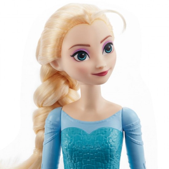 Papusa Disney Frozen Elsa cu rochie albastra