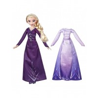 Papusa Frozen 2 Elsa cu rochita de schimb