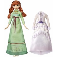 Papusa Anna Frozen 2 cu rochita de schimb