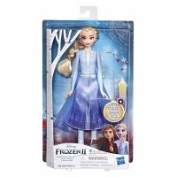 Papusa Elsa Frozen 2 cu rochita luminoasa