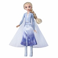 Papusa Elsa Frozen 2 cu rochita luminoasa