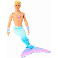 Papusa Ken Sirena Curcubeu