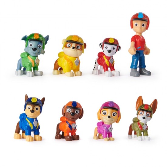 Set cadou 8 figurine Jungle Patrula Catelusilor 