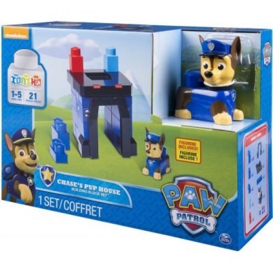 Set constructie Chase Paw Patrol 21 piese