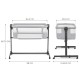 Patut Co-Sleeper Kinderkraft Neste Up 2 gri deschis Patut Co-Sleeper Kinderkraft Neste Up 2 gri deschis
