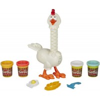 Set creativ Play-Doh - Puiul traznit cu pene colorate