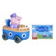 Set de joaca Peppa Pig - Masinuta Buggy si figurina Bunicul Pig