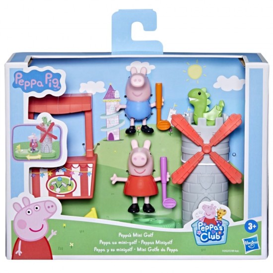 Set figurine Peppa Pig - Aventura de la golf