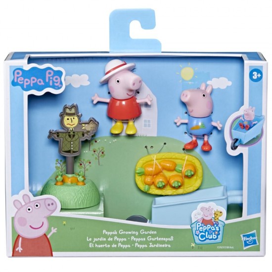 Set figurine Peppa Pig - Aventura din gradina Peppei