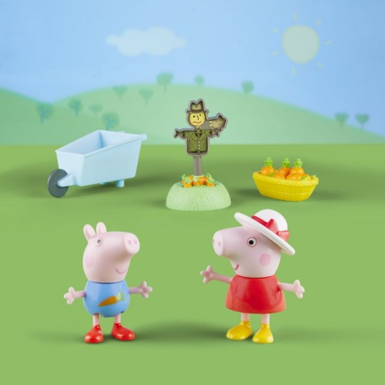 Set figurine Peppa Pig - Aventura din gradina Peppei