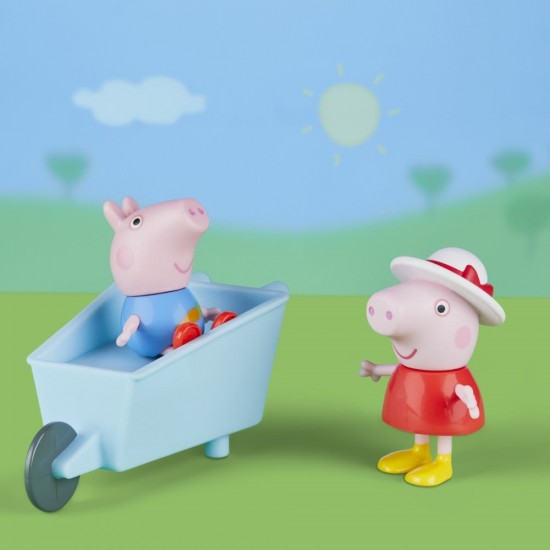 Set figurine Peppa Pig - Aventura din gradina Peppei