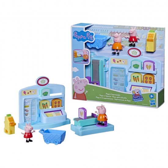 Set de joaca supermarket Peppa Pig