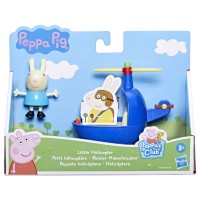 Set de joaca Peppa Pig - Vehicul cu figurina elicopter