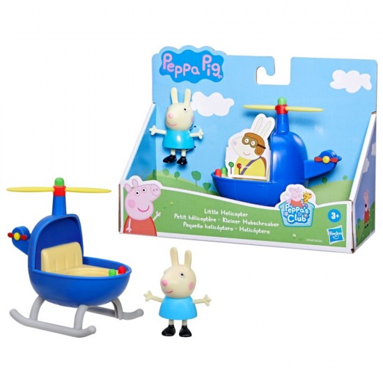 Set de joaca Peppa Pig - Vehicul cu figurina elicopter