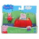 Set de joaca Peppa Pig  - Vehicul cu figurina masina rosie