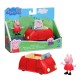 Set de joaca Peppa Pig  - Vehicul cu figurina masina rosie