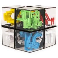 Joc Perplexus Hybrid Cub Rubik 2x2 cu 100 de obstacole
