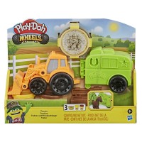 Set Play-Doh wheels tractor